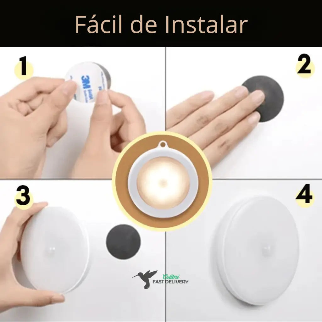 Pack 3 Lámparas SENSOR LED Recargable